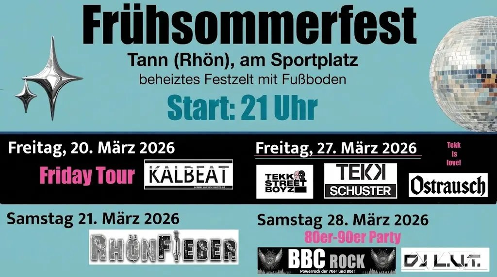 Frühsommerfest Tann 2026
